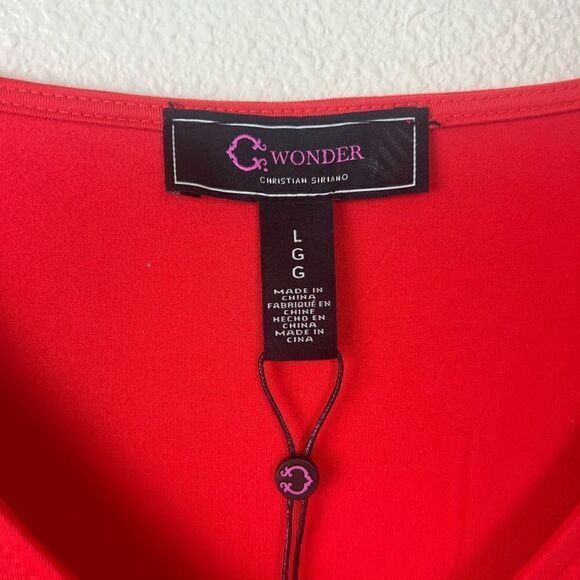 C Wonder by Christian Siriano Tiered Maxi Dress Large - Picture 2 of 7